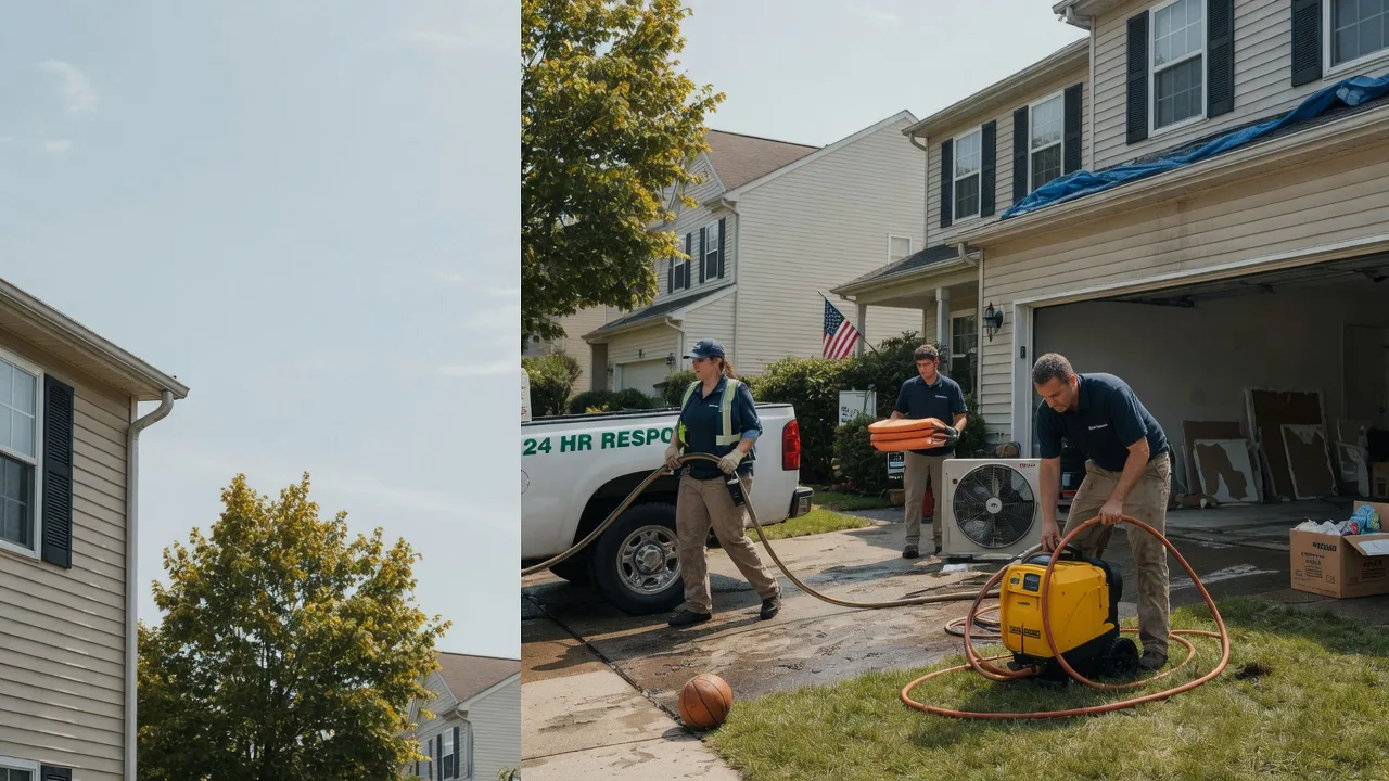 Emergency Water Damage Restoration in Great Lakes, IL near me